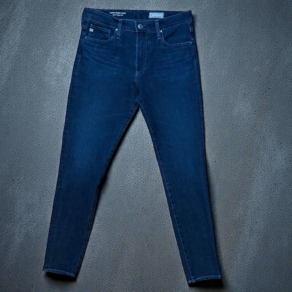 AG Jeans Adriano Goldschmied Womens Farrah Skinny Ankle High Rise Size 29R